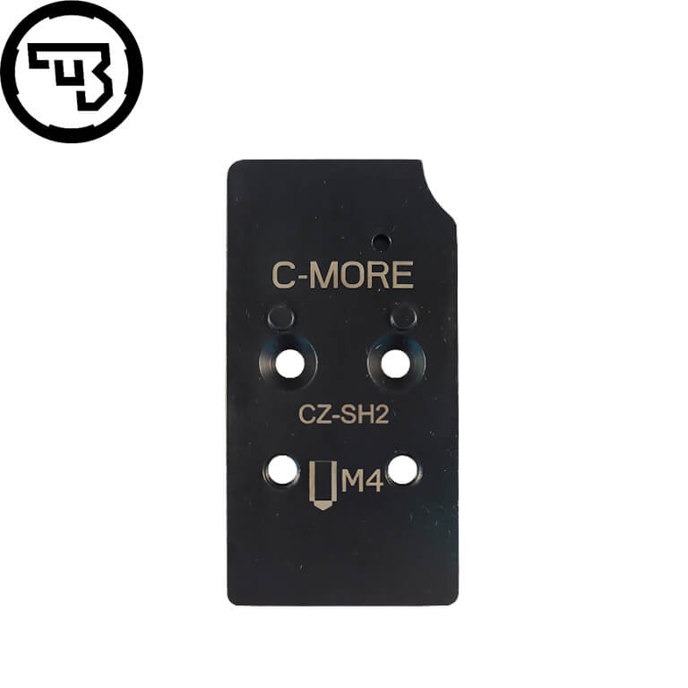 CZ Shadow 2 Optics Ready-platta | C-More RTS footprint