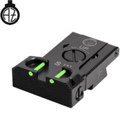 CZ Shadow 2 justerbart baksikte | fiberoptik 
