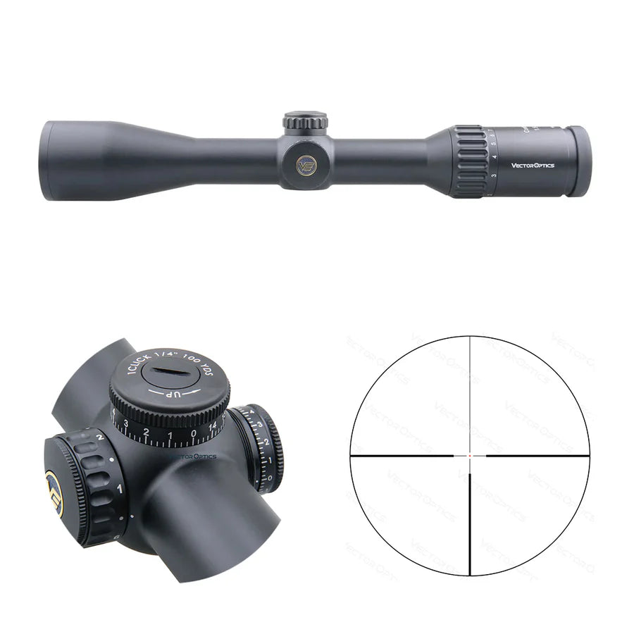 Vector Optics Continental 1.5-9x42 SFP kikarsikte 