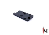Dan Wesson DWX adapterplatta | Trijicon RMR footprint