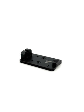 Dan Wesson DWX adapterplatta with integrated baksikte | Shield RMSc footprint