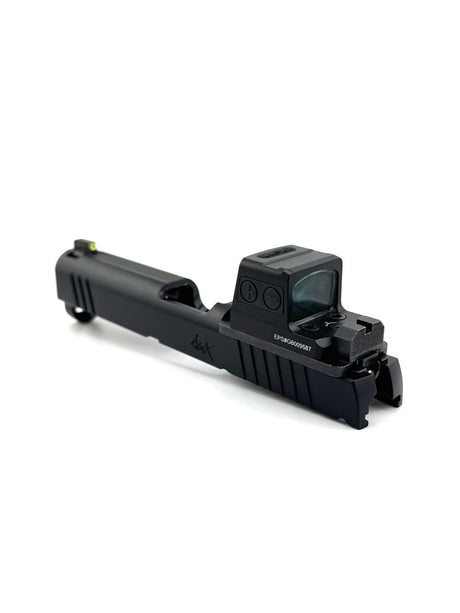 Dan Wesson DWX adapterplatta with integrated baksikte | Shield RMSc footprint