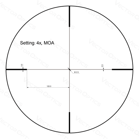 Vector Optics Forester 1-4x24SFP kikarsikte