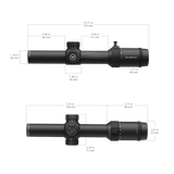 Vector Optics Forester 1-8x24 SFP kikarsikte 