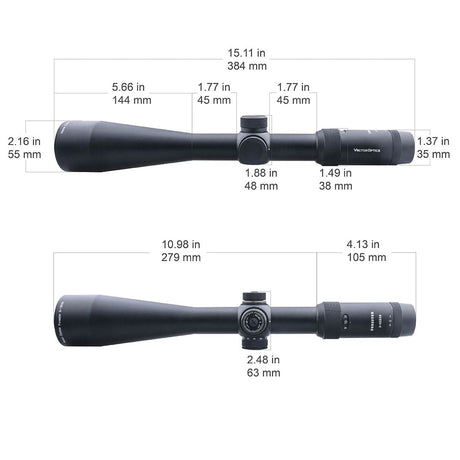 Vector Optics Forester 3-15x50SFP kikarsikte