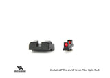 Low sikten for Glock Slimline [G42 G43 G43X G48] | with fiber optics