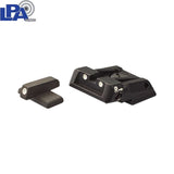 HK VP9, SFP9, VP40, P30, HK45 justerbara sikten | vita punkter