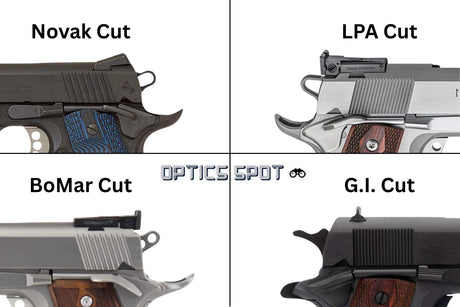 1911 [G.I. Cut] rödpunktsmontage | Trijicon RMR footprint EGW