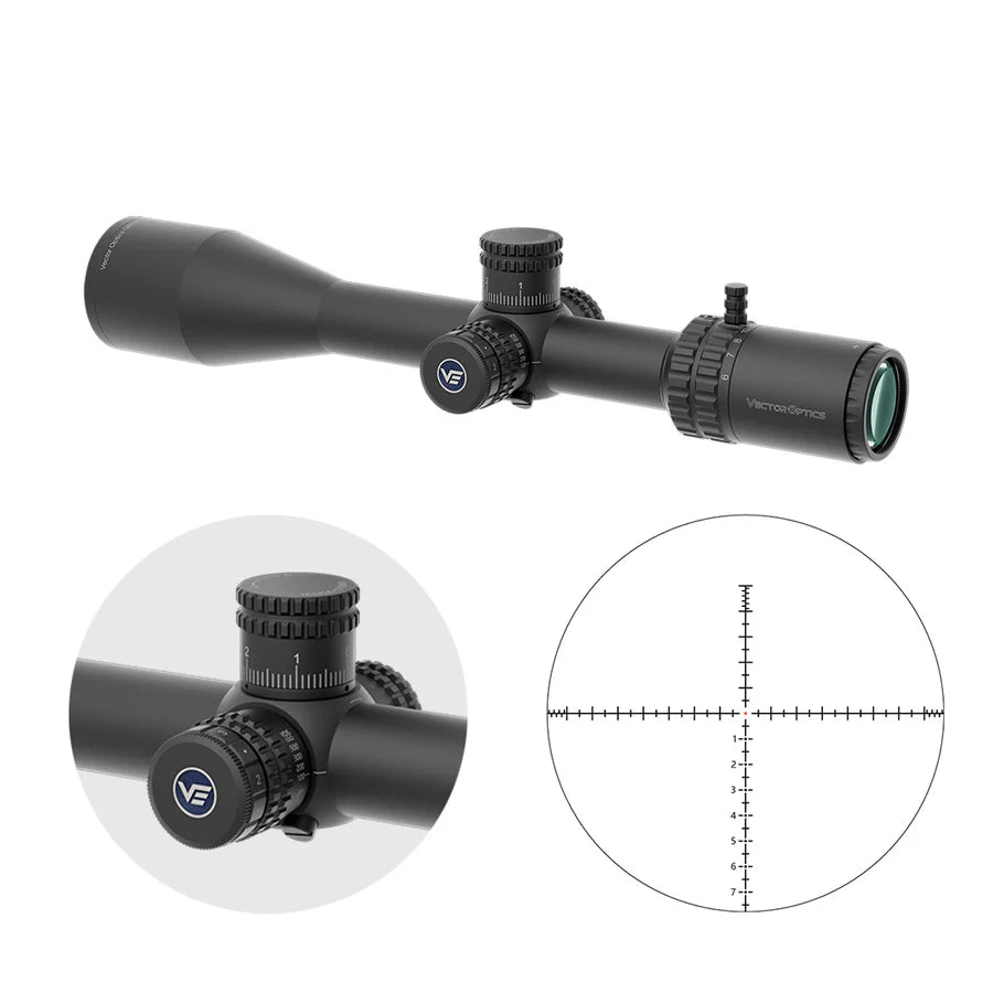 Vector Optics Orion Pro Max 6-24x50 MIL HD FFP kikarsikte 
