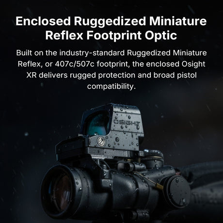 Osight XR Enclosed [röd]