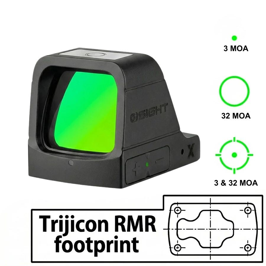 Osight X [grön] optik