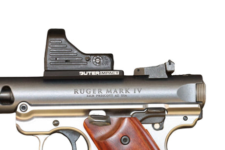 Ruger Mark III & Mark IV adapterplatta | type C [RMR RTS & Docter footprint]