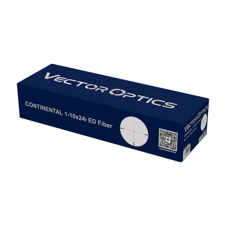 Vector Optics Continental 1-10x24i ED Fiber kikarsikte Vector Optics