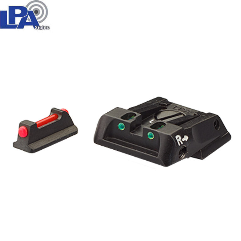 Walther Q4 SF OR & Q5 Match SF justerbara sikten | med fiberoptik
