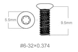 Set med skruvar 3 st | 6-32x0.374’’ [T10]