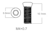 Set med skruvar 3 st | M4x0.7 [T10]