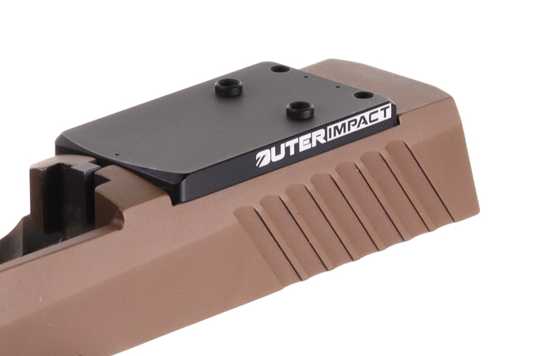 Sig P320 X5 Legion, M17, M18 rödpunktsikte platta | Holosun K-seriens fotavtryck 