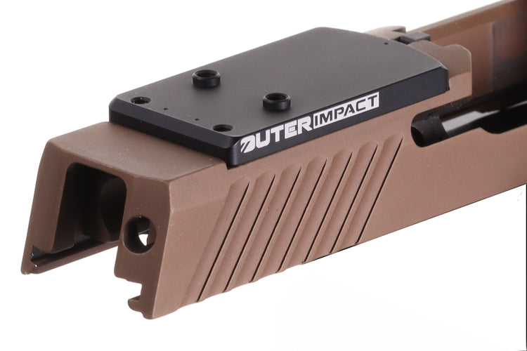 Sig P320 X5 Legion, M17, M18 rödpunktsikte platta | Holosun K-seriens fotavtryck 