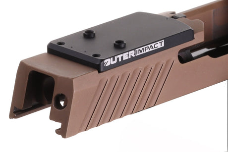 Sig P320 [models with removable rear sight] adapterplatta | type S [RMSc DPP & K-series footprint]