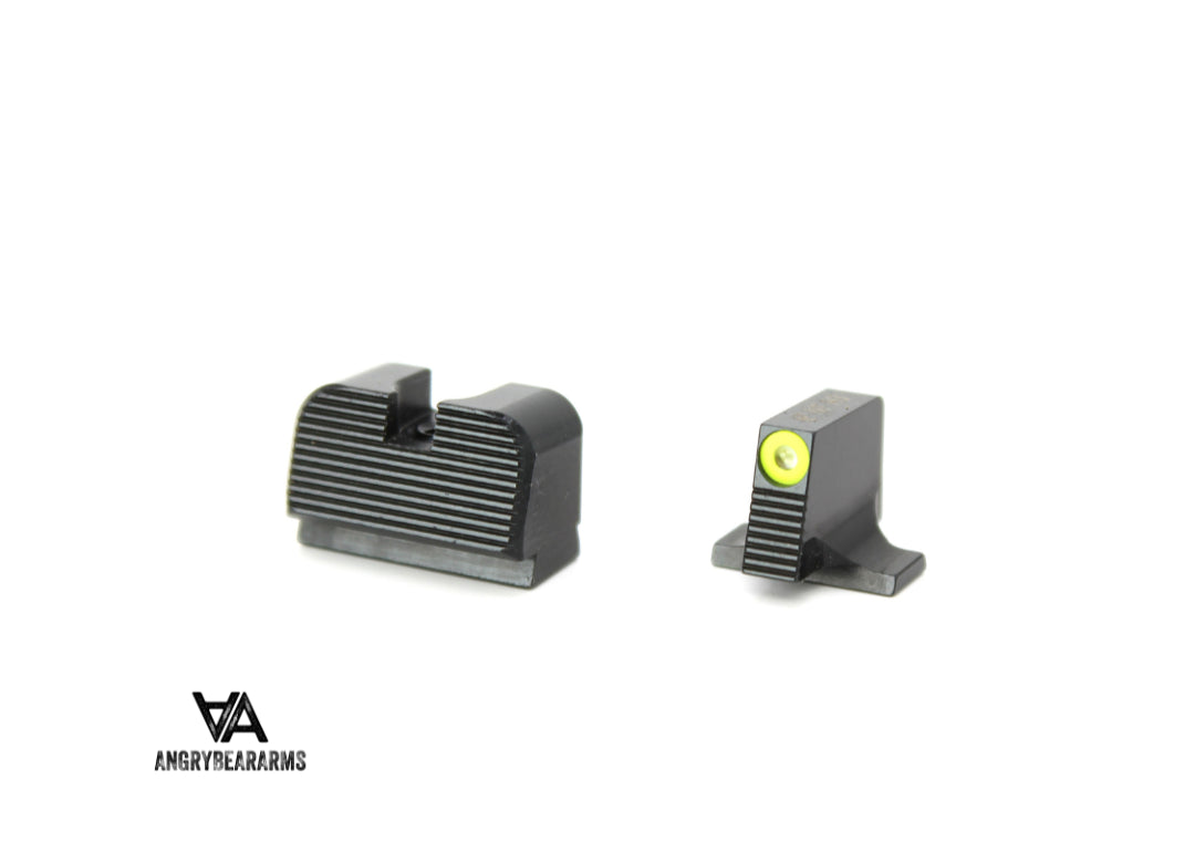 Sig Sauer P220 P226 P229 P320 & P365 Optics Ready höga nattsikten med tritium