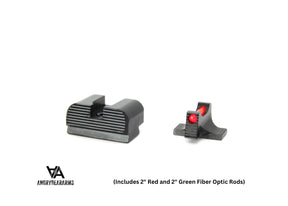 Sig P365 höga sport sikten med fiberoptik