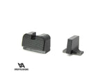 Sig Sauer P220 P226 P229 P320 & P365 Optics Ready höga räfflade sikten