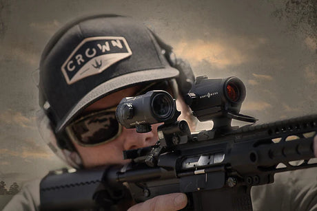 Sightmark XTM-3 3xMagnifier med LQD flip-to-side-montage