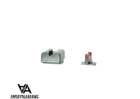 Springfield [Echelon, XD OSP & XDM OSP], HS Produkt [Echelon, SF19 RDR & XDM OSP] co-witness sikten | fiber optic