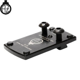 Springfield [XD,XDM XDS] & HS [XDM HS-9 XDS] rödpunktsmontage | Shield RMSc footprint