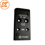 Steel rödpunktsmontage for Glock MOS | Leupold DPP footprint