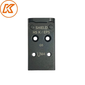 Steel rödpunktsmontage for Glock MOS | Shield RMSc & Holosun K-series footprint