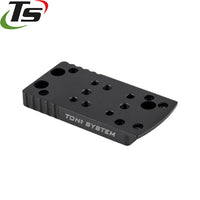 Tanfoglio Stock 2 Optic [Post 2022] adapterplatta | type A [RMSc, DPP & Docter footprints] 