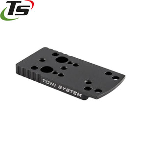 Tanfoglio Stock 2 Optic [Pre 2022] adapterplatta | type A [RMSc DPP & Docter footprints]