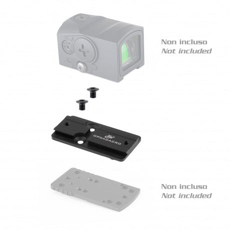 Footprint-adapter | från Toni System-fästen "type A" till Aimpoint Acro Holosun