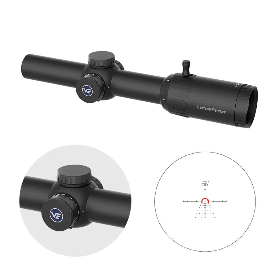 Vector Optics Constantine 1-8x24 FFP RAR kikarsikte Vector Optics