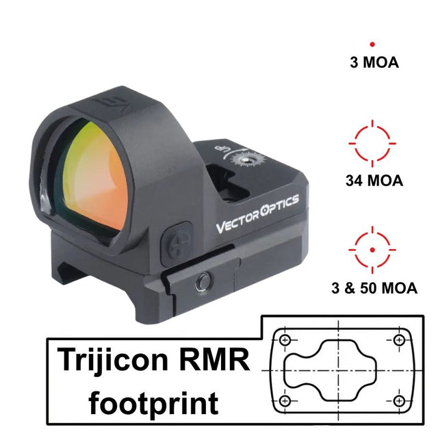 Vector Optics Frenzy 1x22x26 MOS MRS rödpunktsikte