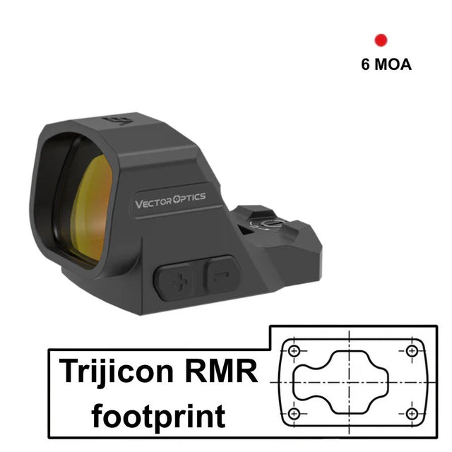Vector Optics Frenzy 1x24x29 GenII 6 MOA rödpunktsikte