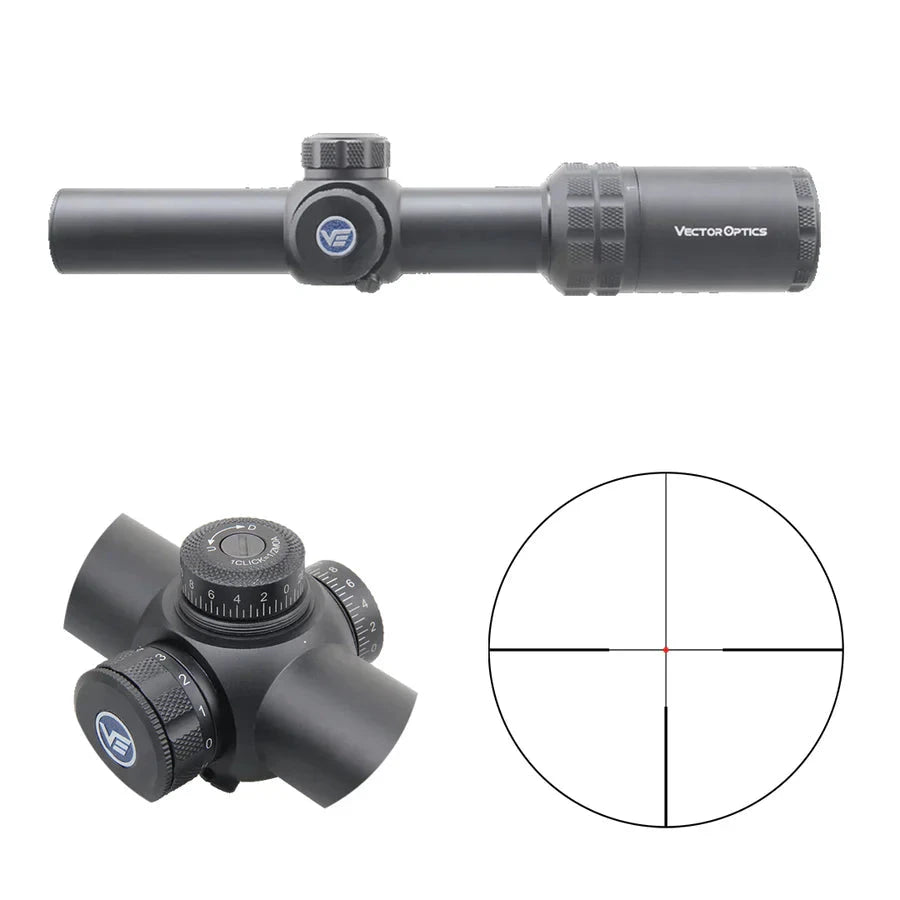 Vector Optics Grizzly 1-4x24 Hunting jaktkikarsikte Vector Optics