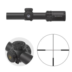 Vector Optics Grizzly 1-6x24i HD Fiber kikarsikte Vector Optics