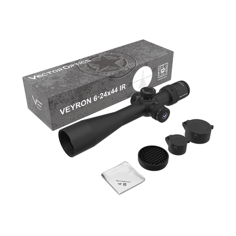 Vector Optics Veyron 6-24x44IR SFP kompakt kikarsikte för gevär