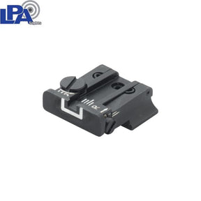 Walther [PPQ P99 Creed PPX & PPS] justerbart baksikte | med vita linjer