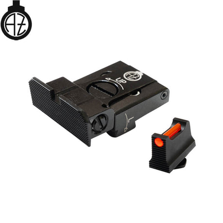 Walther PDP låga justerbara sikten med fiberoptik | typ A
