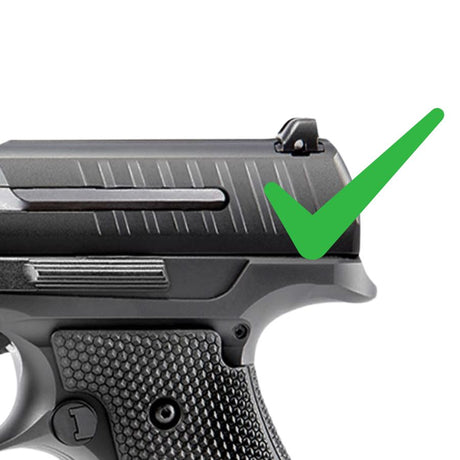 Walther [PPQ P99 Creed PPS] justerbara sikten | with tritium