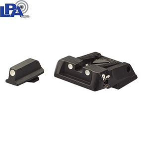 Walther Q4 SF OR & Q5 Match SF justerbara sikten | med vita punkter