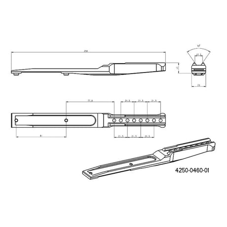 Adapter för Thermtec Vidar 660 | Blaser bas