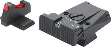 Browning Hi-Power justerbara sikten | fiber optic