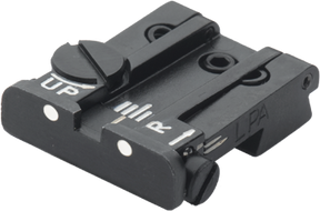 Browning Hi-Power [Sport Vigilante Mark III Practical HP40] justerbart baksikte | vita punkter