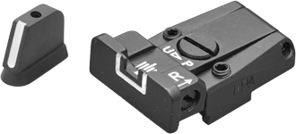 CZ P-07 CZ P-09 sikten | vita linjer