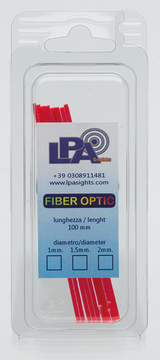 Fiberoptisk ersättningsstav | 2.0mm [röd]