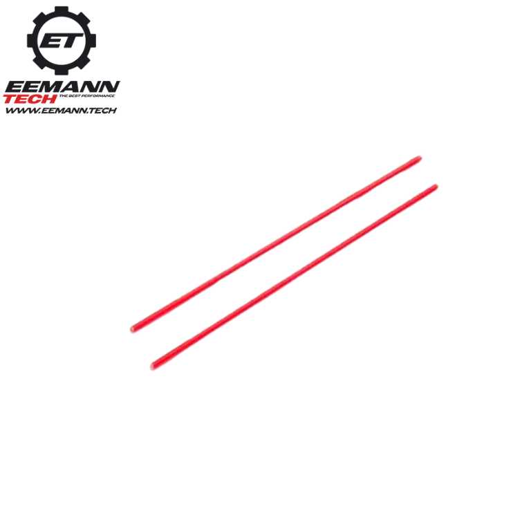 Fiberoptisk ersättningsstav | 2 st - Red 1.0 mm
